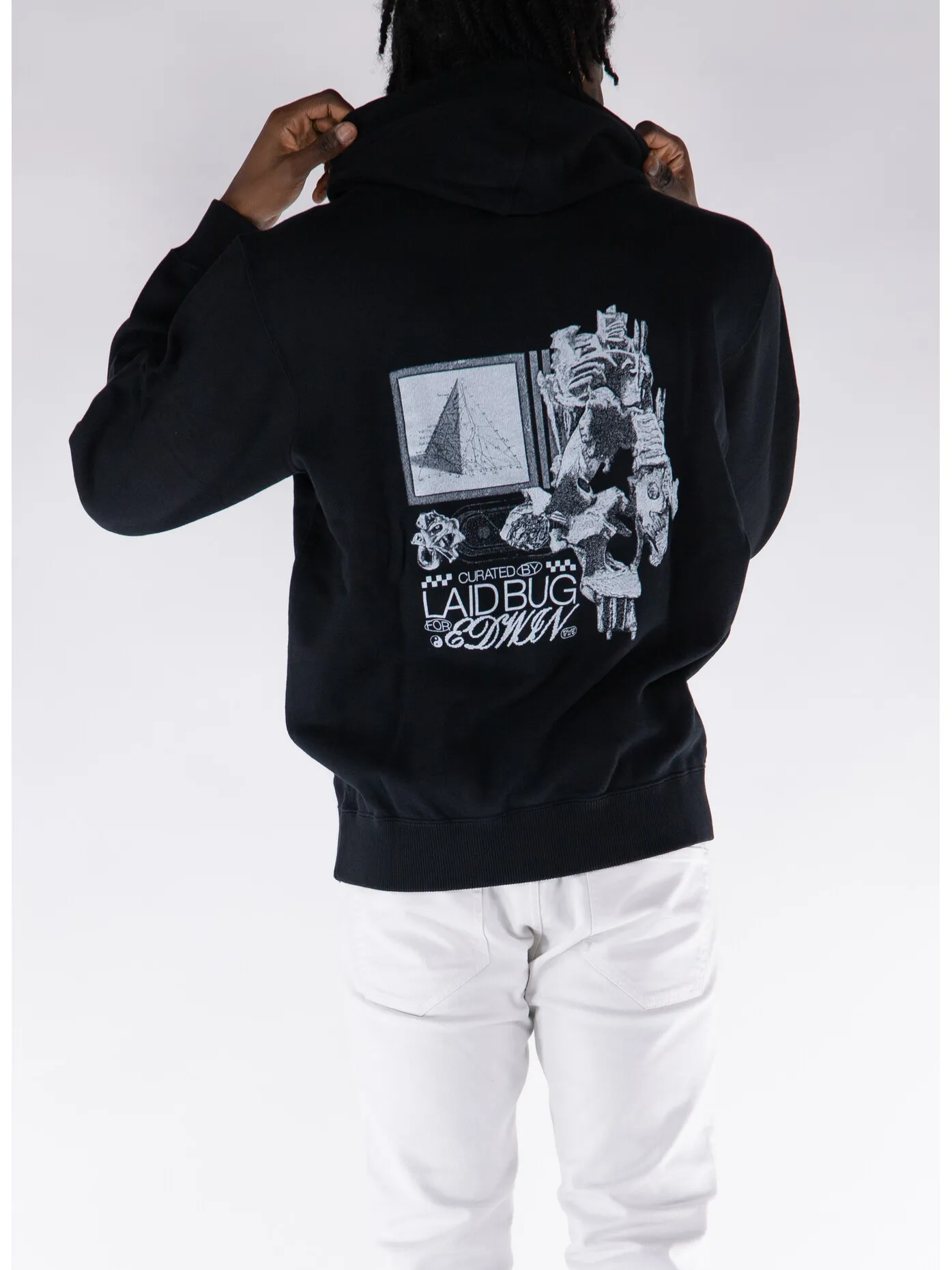     -EDWIN    -FELPA HOODIE YUSUKE ISAO-