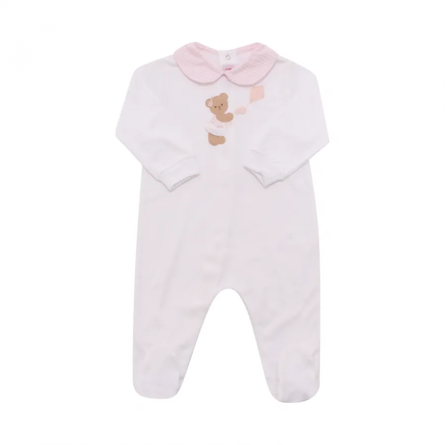 1160AQ tutina bimba IL GUFO girl kids romper