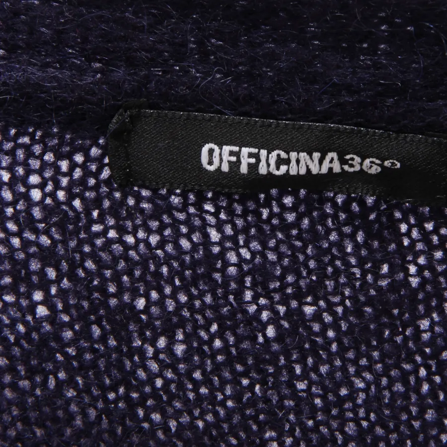 5002AF maglione cardigan uomo OFFICINA36 blue sweater man