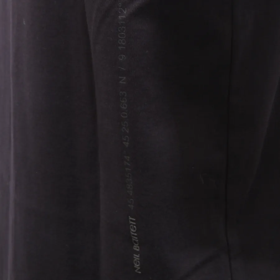 6169AG maglia uomo NEIL BARRETT black/off white cotton t-shirt man