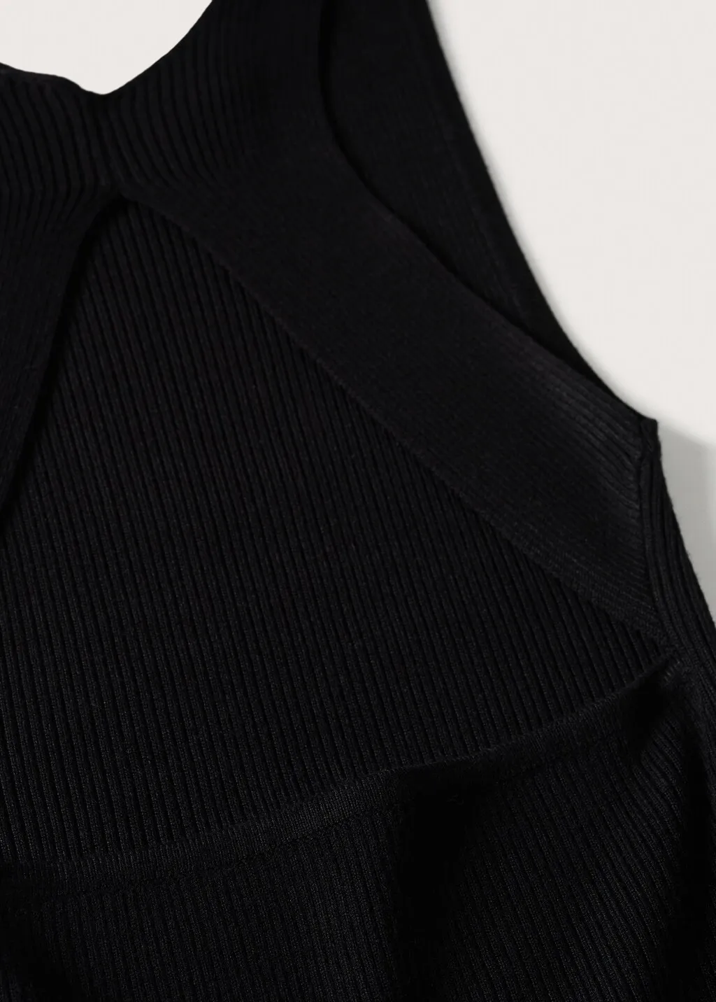 Abito maglia spacco