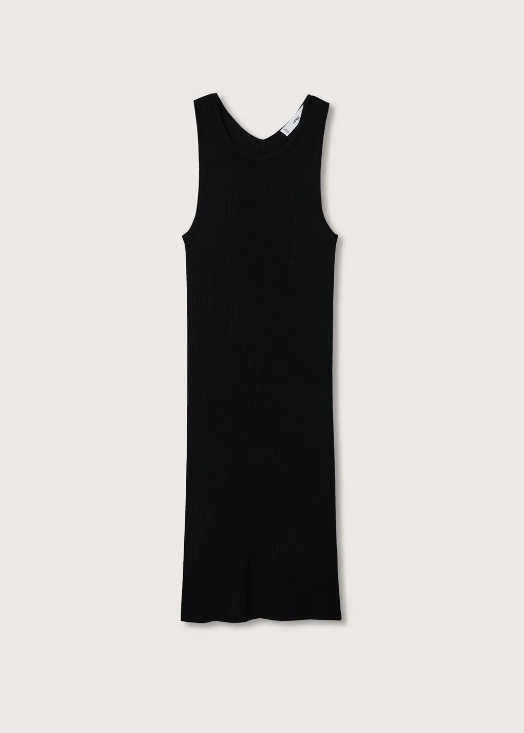 Abito maglia spacco