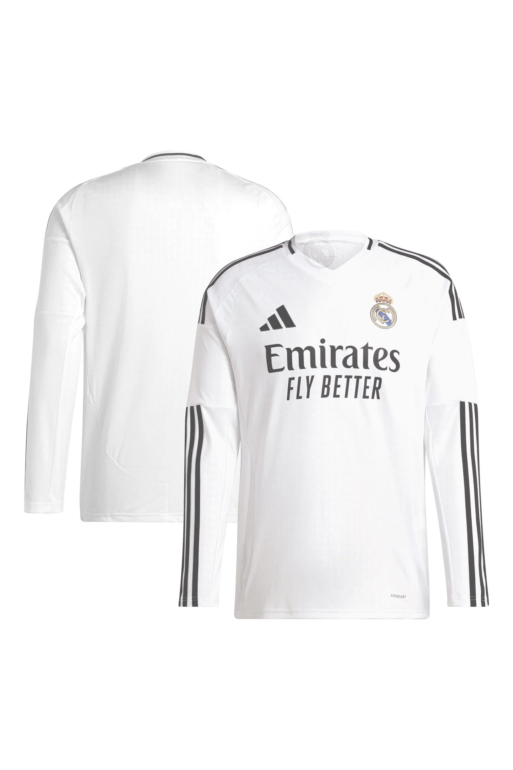 adidas - Real Madrid Home 2024-25 - Maglia Manica lunga