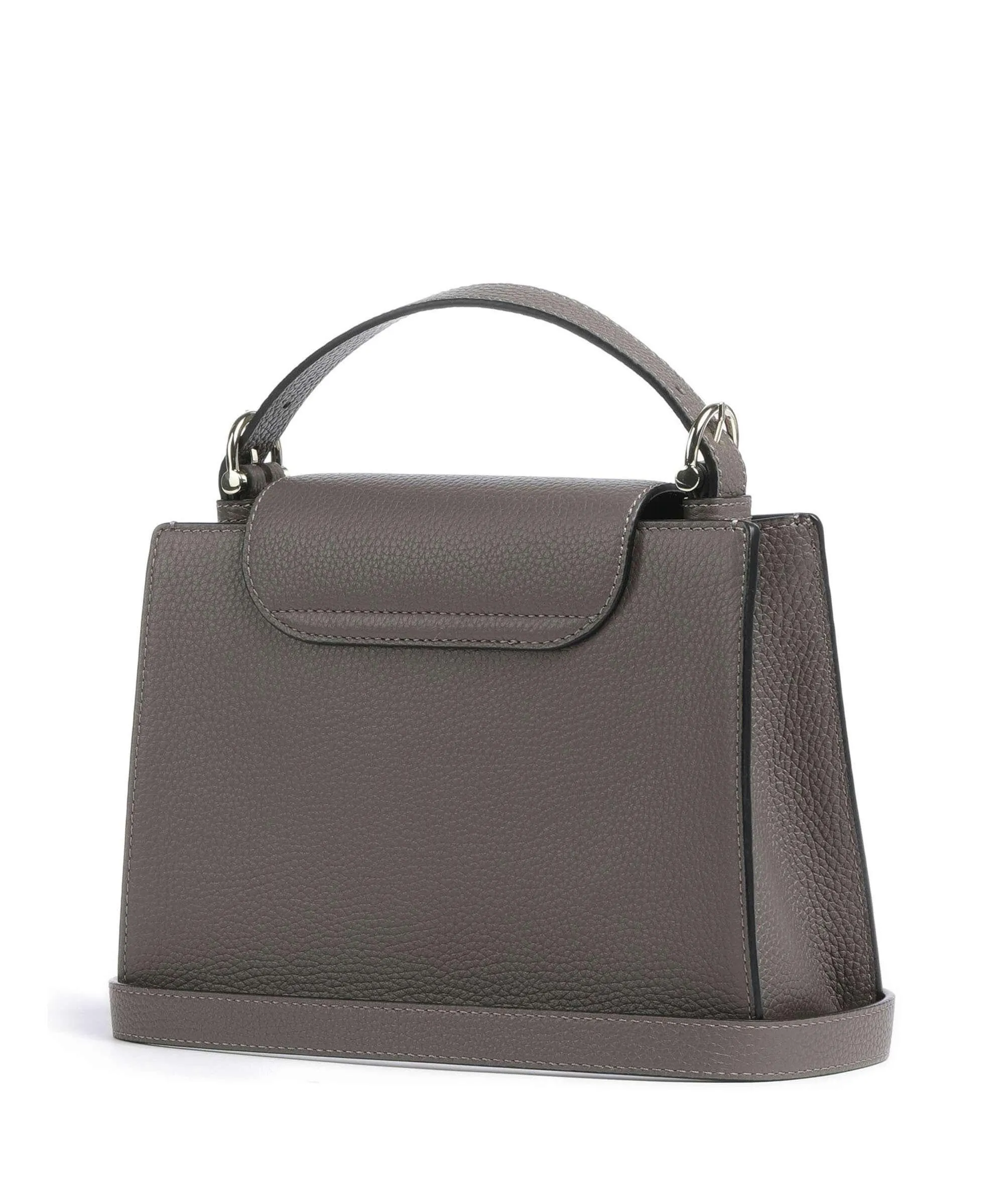  Aigner Delia S Borsa a mano pelle di vacchetta grana taupe  