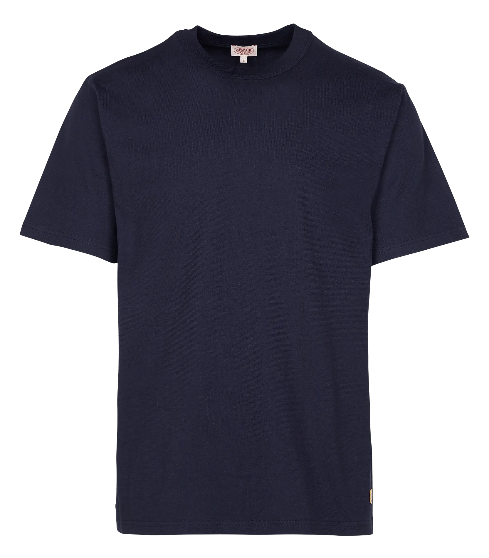  ARMOR LUX   HERITAGE - T-shirt scollo tondo regular fit in cotone | Blu