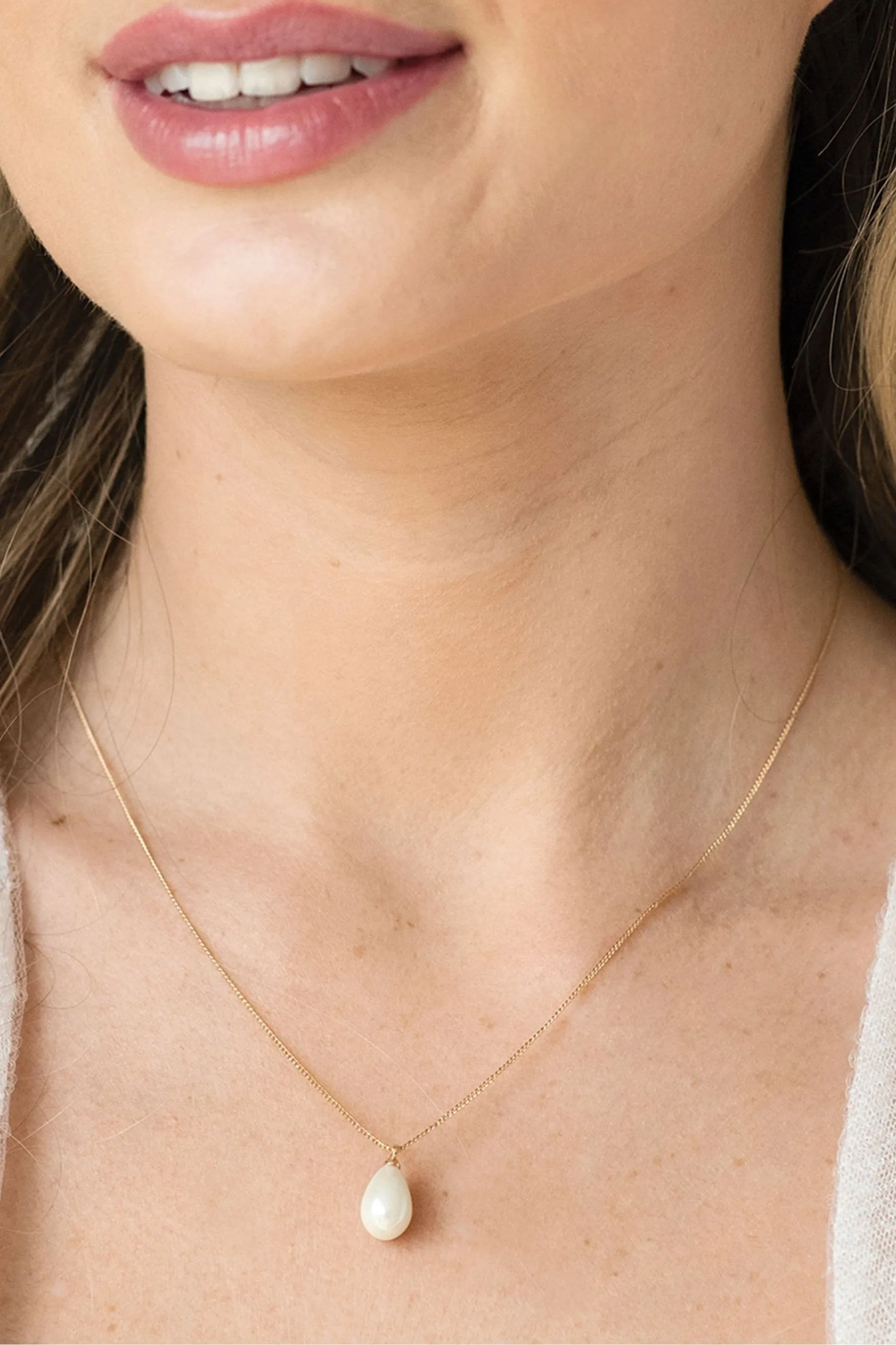 Avorio & Co - Westbury - Collana con pendente a goccia
