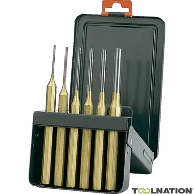Bahco 3734S/6 Set di punteruoli, 6 pezzi