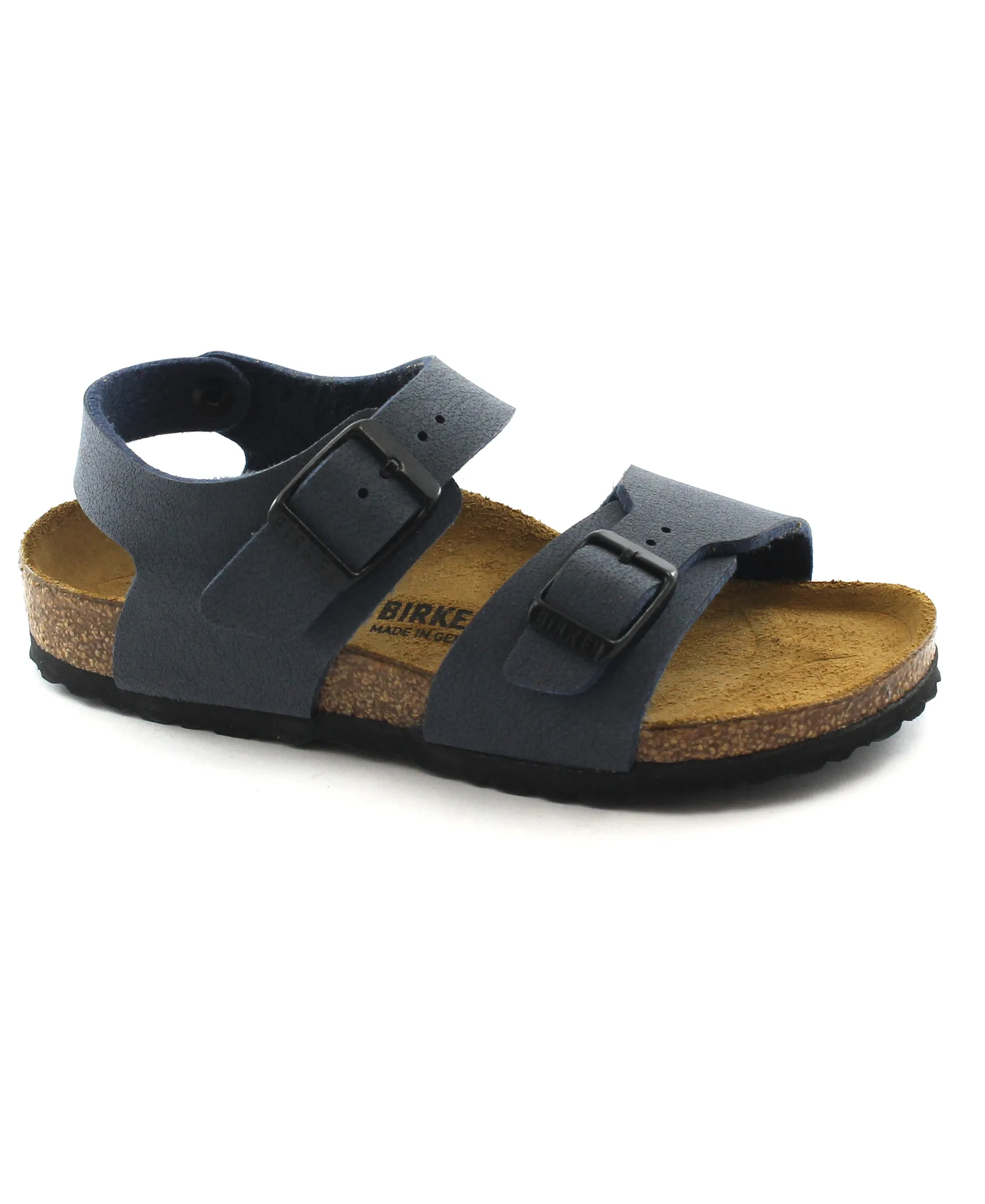BIRKENSTOCK NEW YORK 87773 35/39 navy blu sandali bambino fibbia