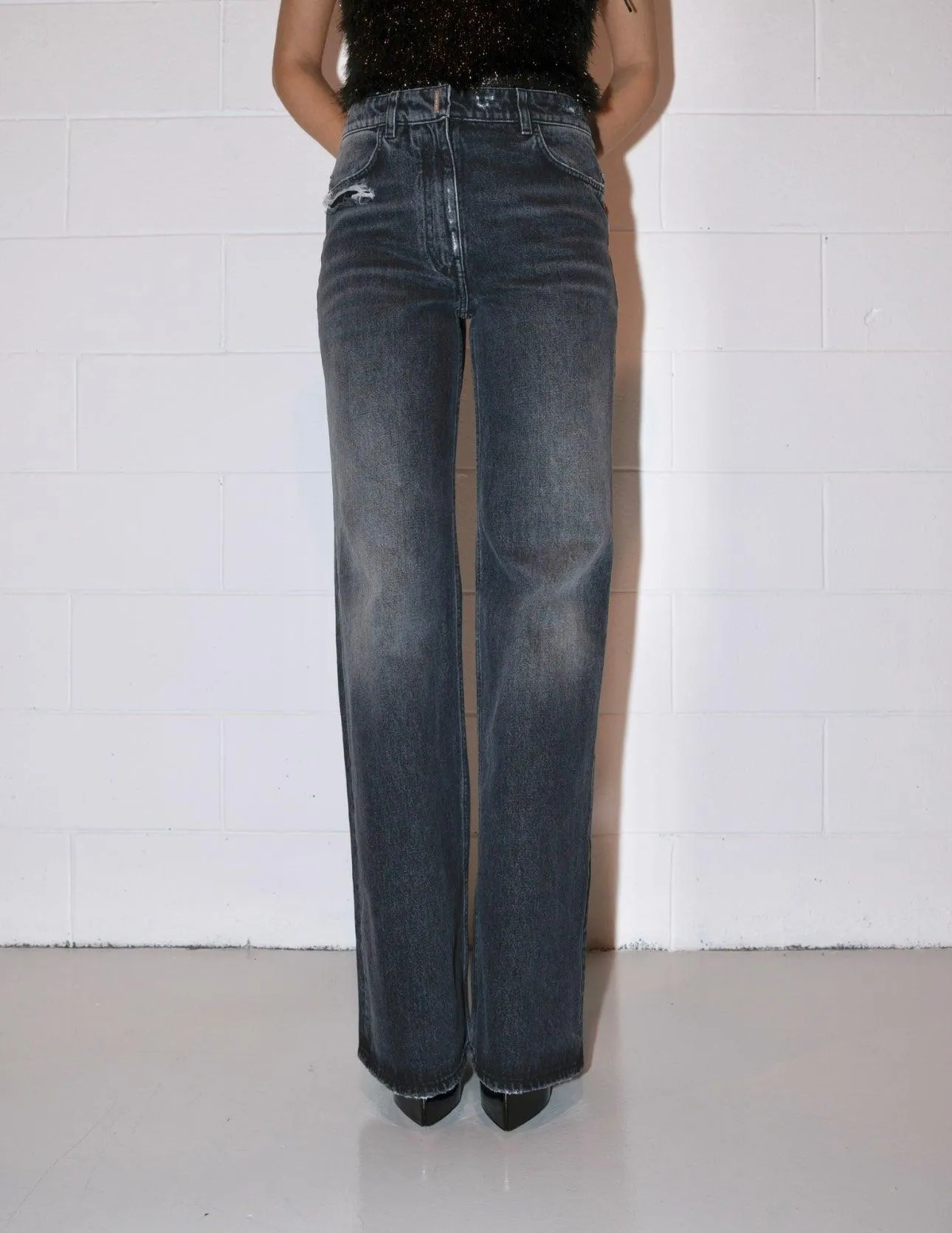 Black Ripped Jeans