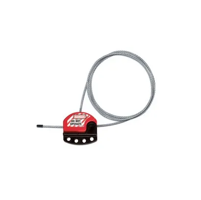 Blocco del cavo Master Lock in Acciaio, termoplastico, 4 fori di bloccaggio