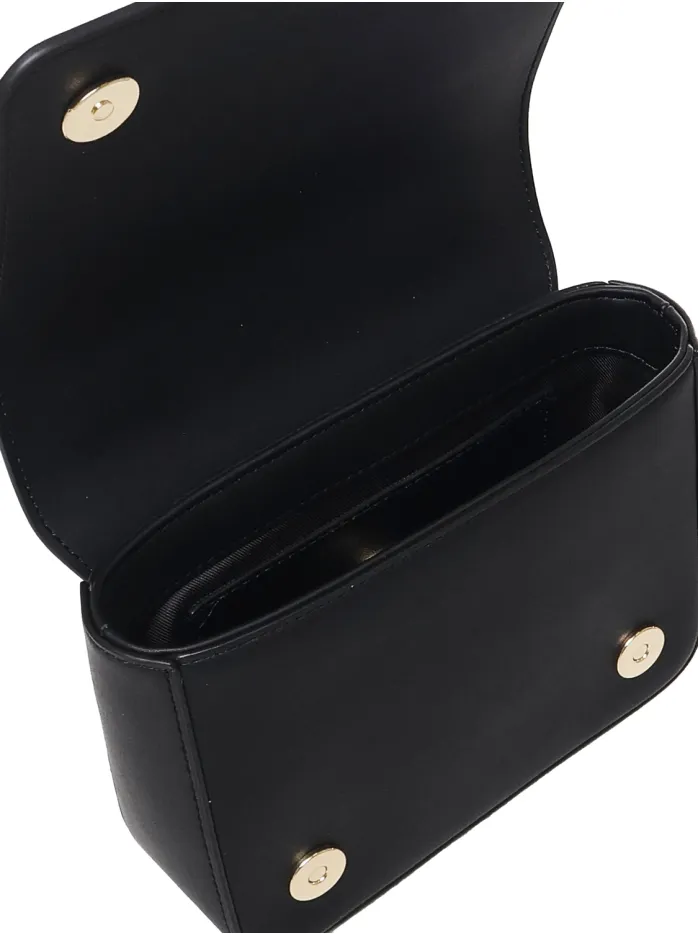 BORSA A TRACOLLA CON PLACCA LOGO