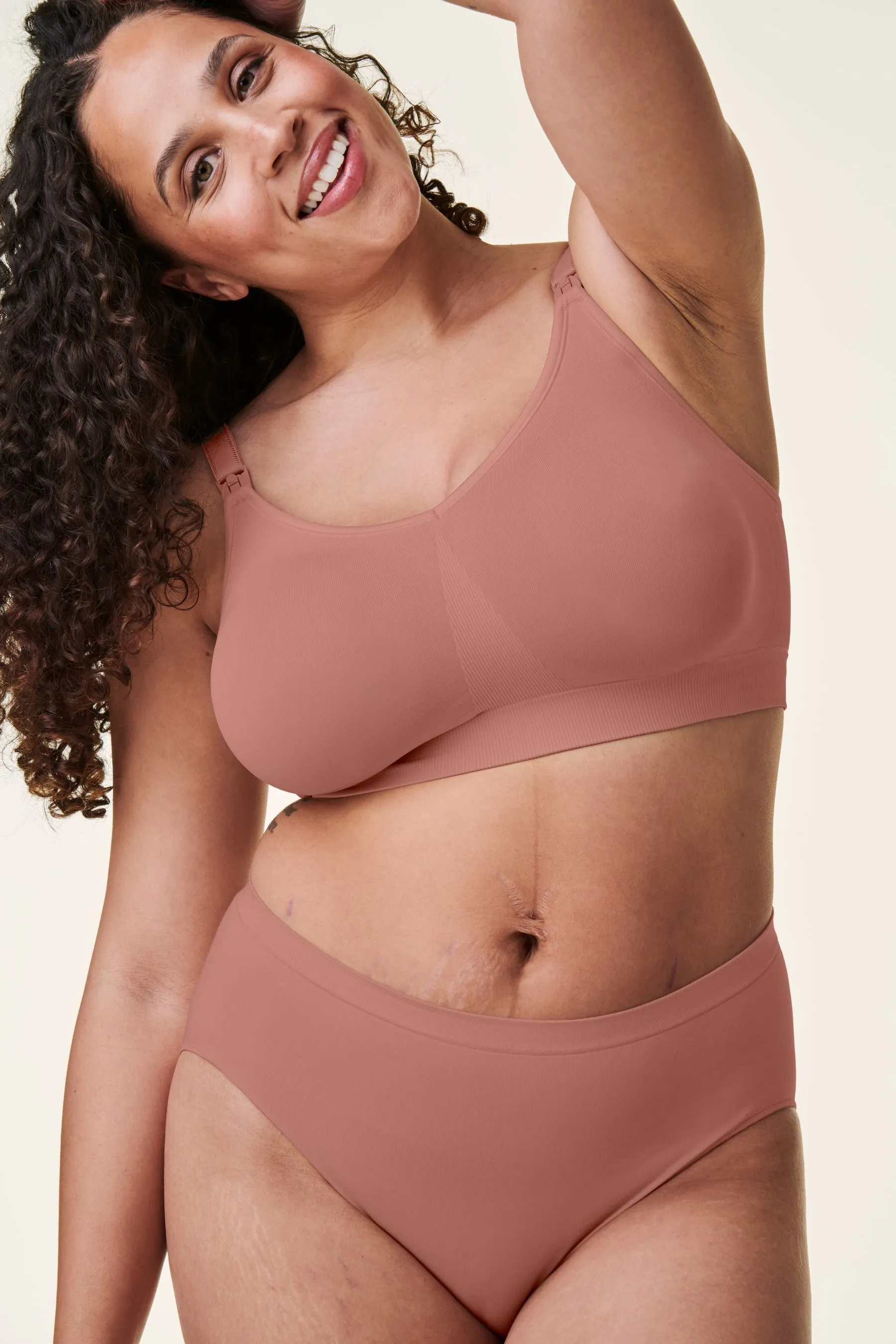 Bravado - Sustainable Body - Reggiseno coppa intera in seta senza cuciture per allattamento    