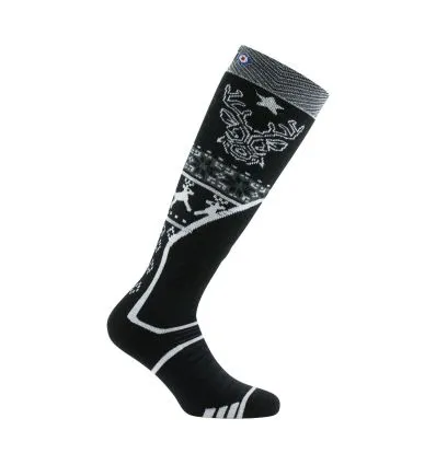 Calzini Thyo Glam Winter Double (Nero / Argento)