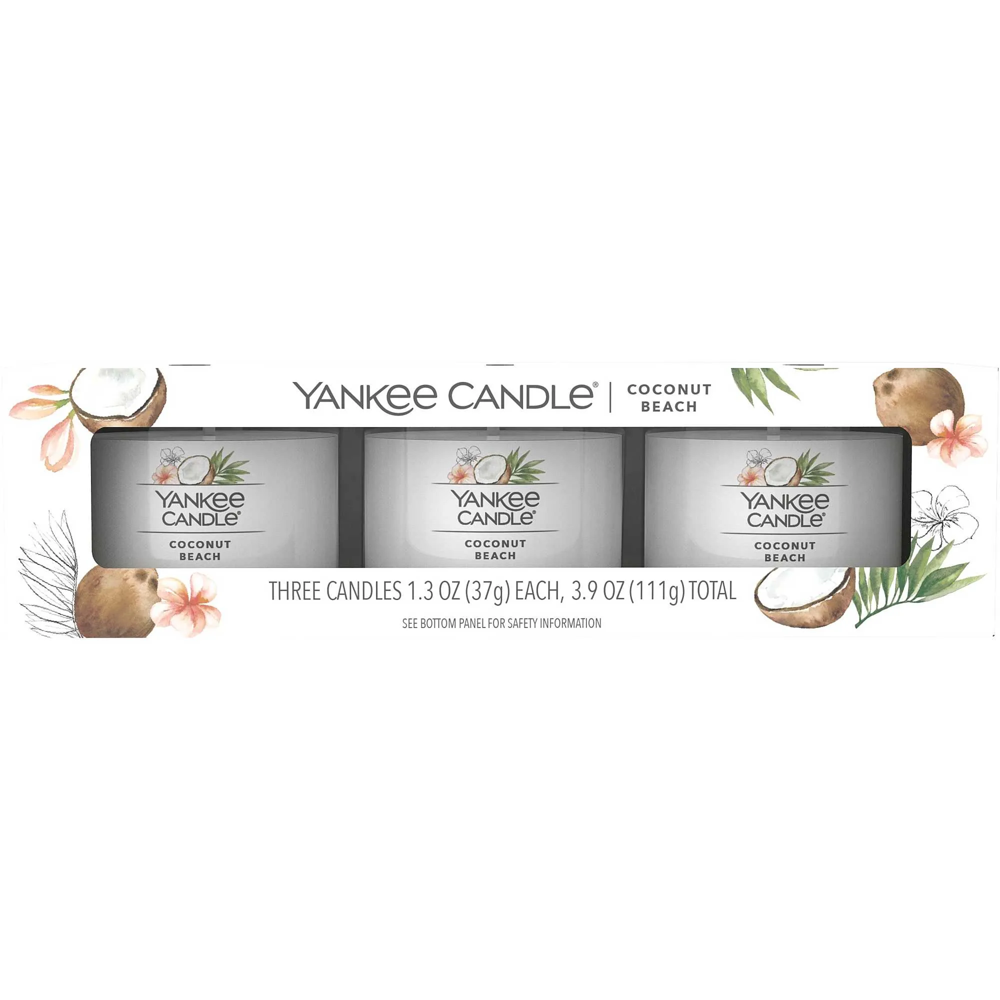 Candela Yankee Candle Box Regalo Signature colore Bianco