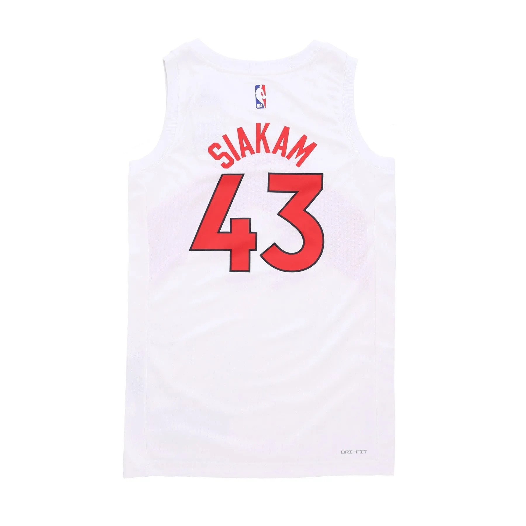 Canotta Basket Uomo Nba Dri Fit Swingman Jersey No 43 Pascal Siakam Torrap White