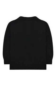 Cardigan con zip e logo Armani A/I 2023