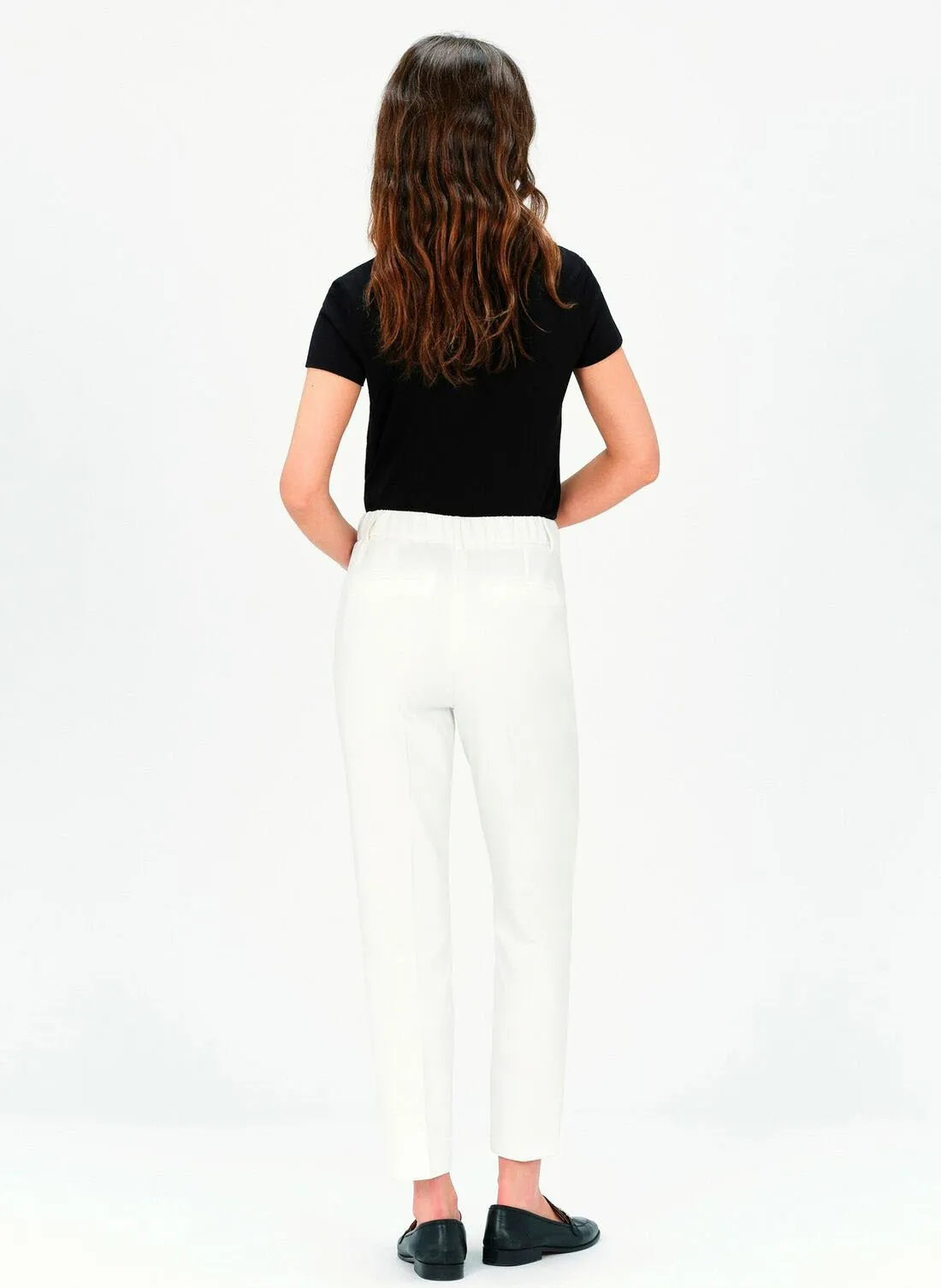  CAROLL   PSIDIKO2 - Pantaloni affusolati in misto cotone | Beige