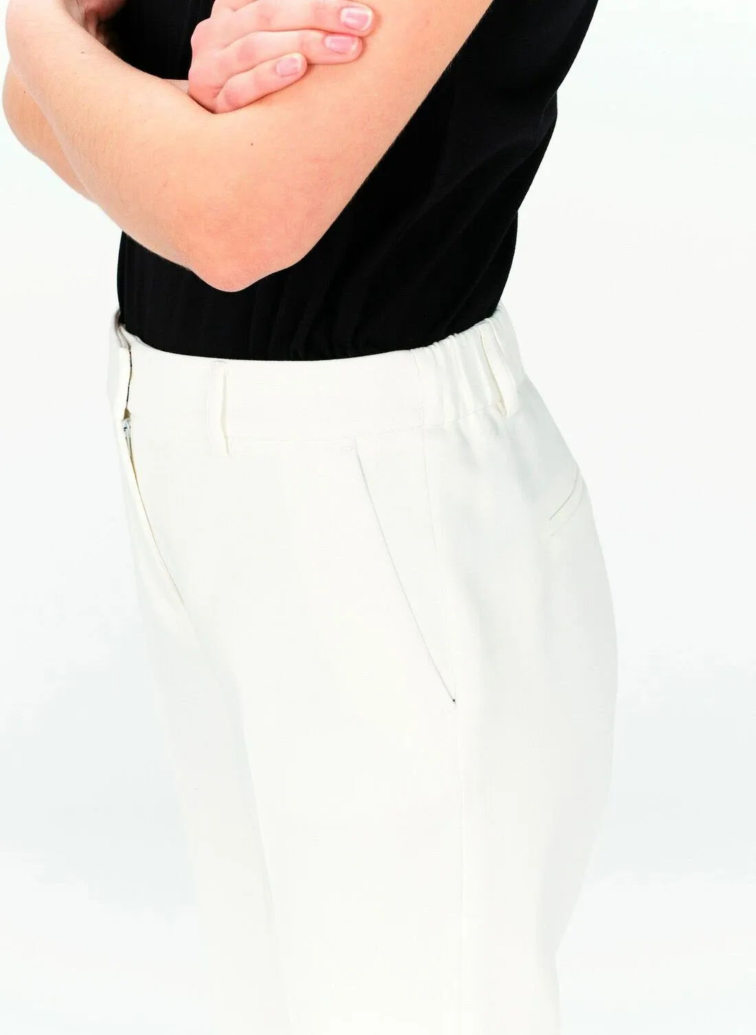  CAROLL   PSIDIKO2 - Pantaloni affusolati in misto cotone | Beige