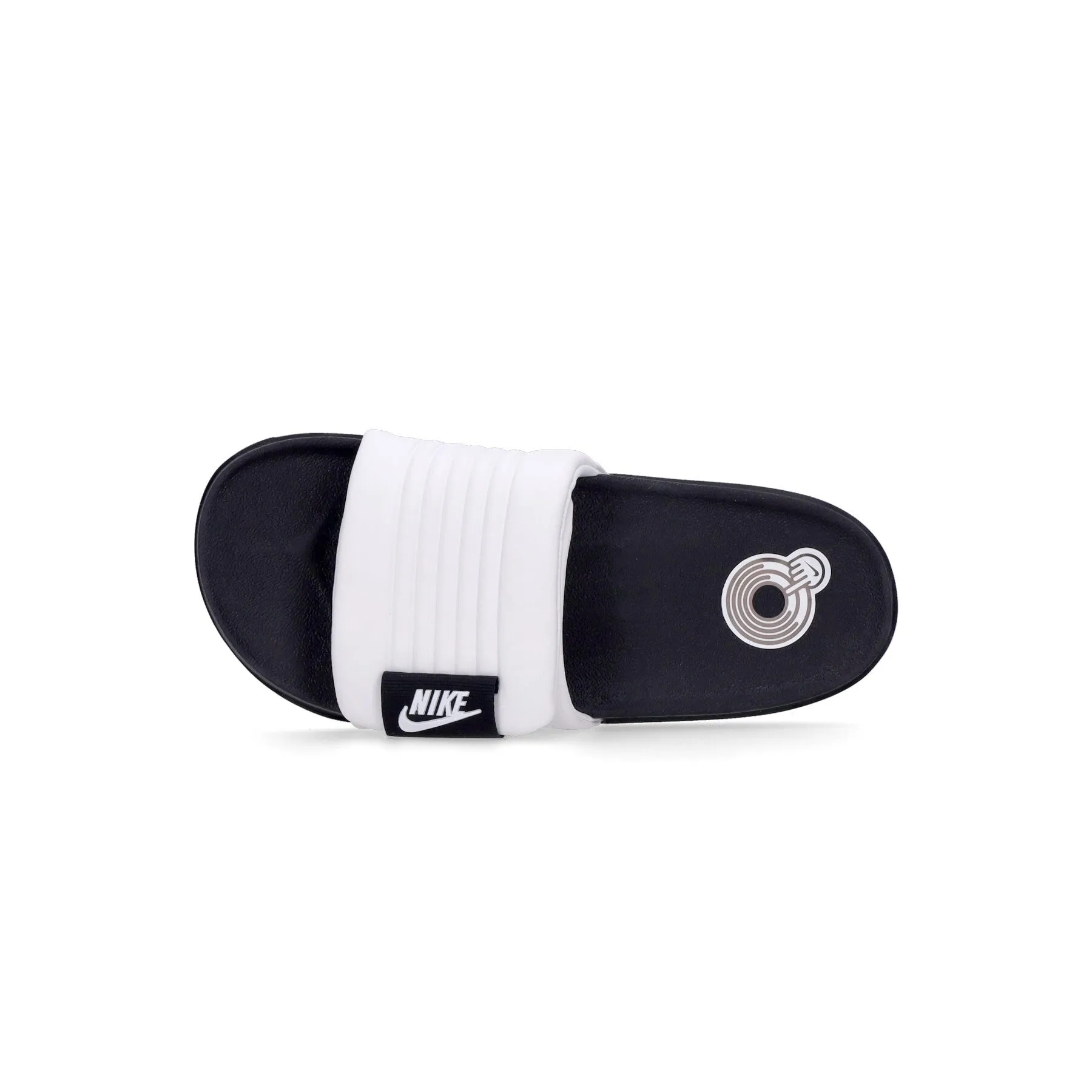 Ciabatte Uomo Offcourt Adjust Slide Summit White/summit White/black