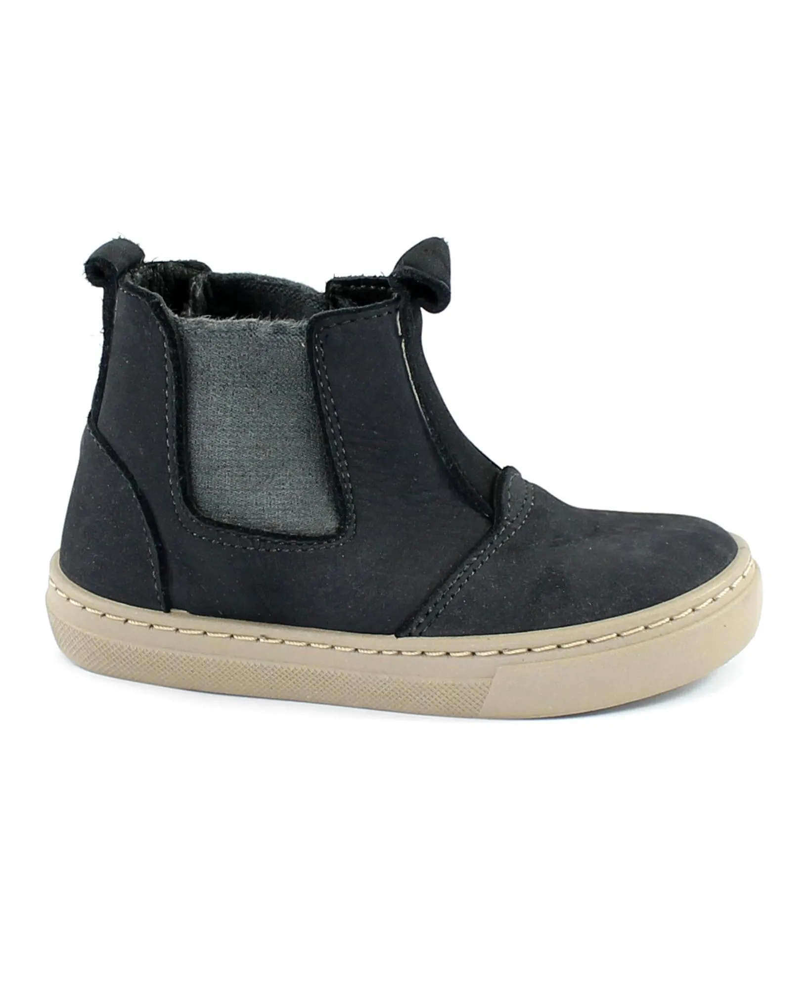 CIENTA 95883 32/36 negro nero scarpe bambino stivaletto beatles pelle profumate