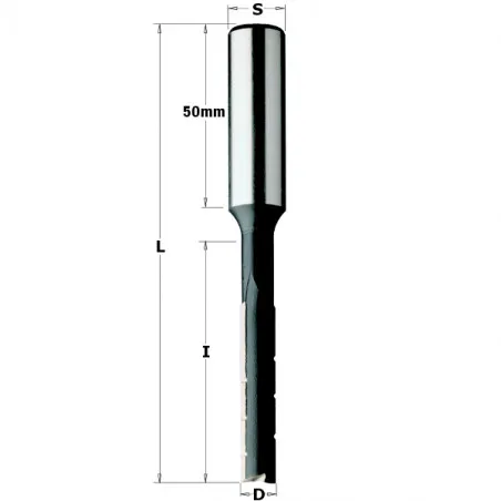 CMT Punta Mortasare con Rompitruciolo Ø13mm 8x60x115 DX | 172.080.31