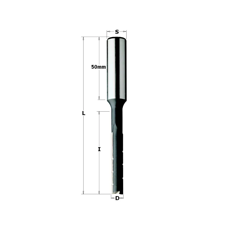 CMT Punta Mortasare con Rompitruciolo Ø13mm 8x60x115 DX | 172.080.31