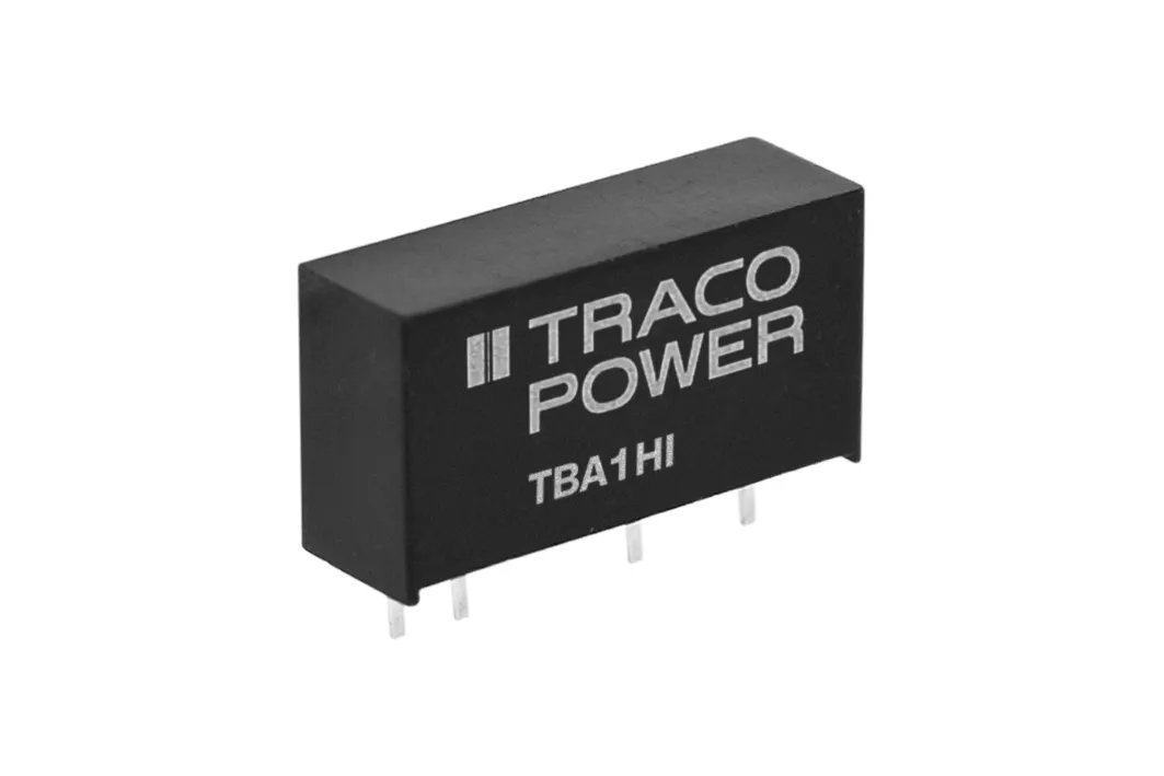 Convertitore c.c.-c.c. 1W, Vin 21,6 → 26,4 V c.c., Vout ±12V cc, 3kV cc