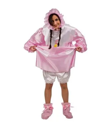 Costume bebe' rosa T.U. (M-L)