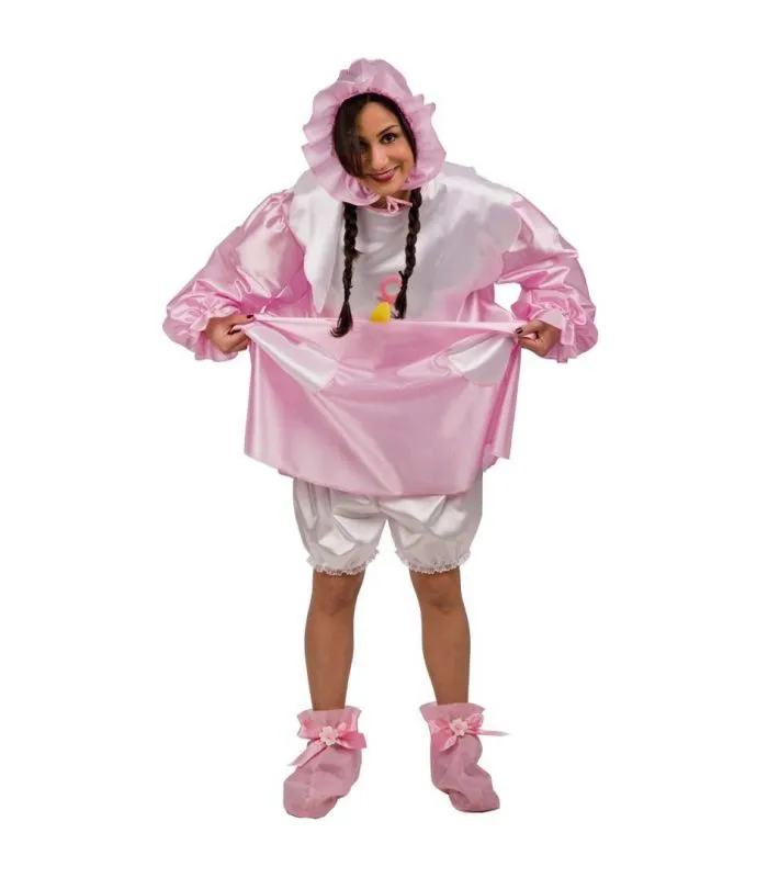 Costume bebe' rosa T.U. (M-L)