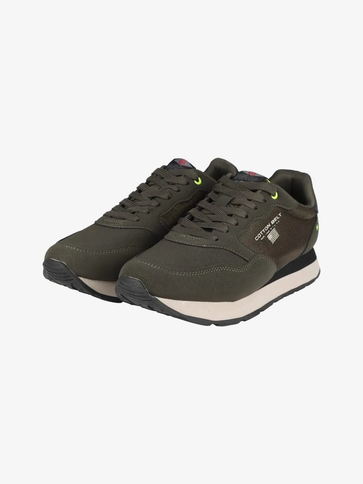 Cotton Belt Baskets basses de sport pour hommes