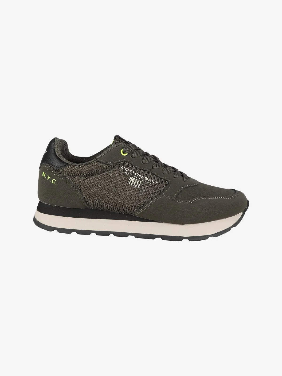 Cotton Belt Baskets basses de sport pour hommes