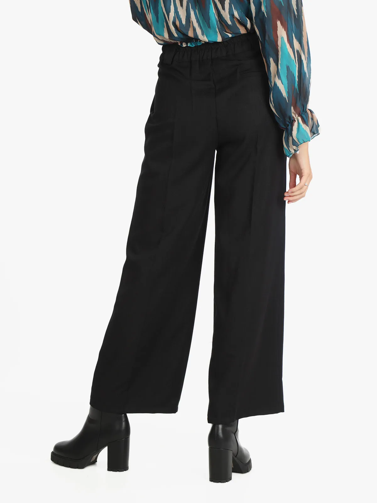 Daystar Pantalon palazzo femme coupe classique