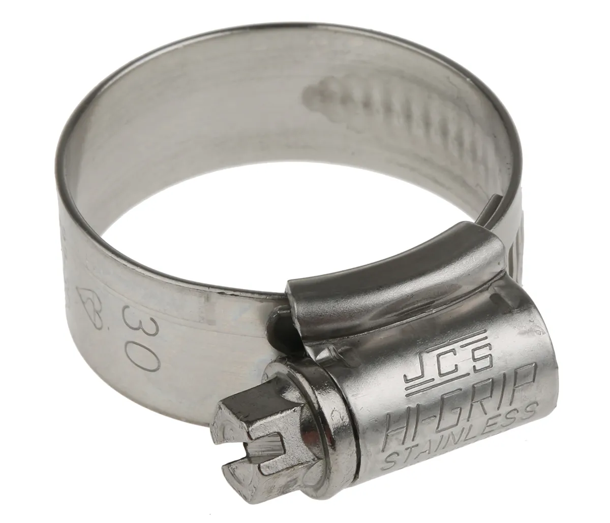 Fascetta stringitubo Jubilee (Vite senza fine) HI-GRIP, Ø 22 → 30mm, in Acciaio inox