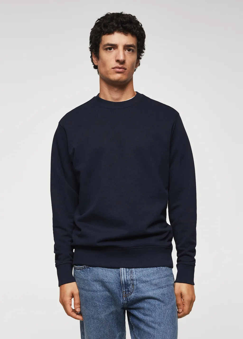 Felpa basic di cotone