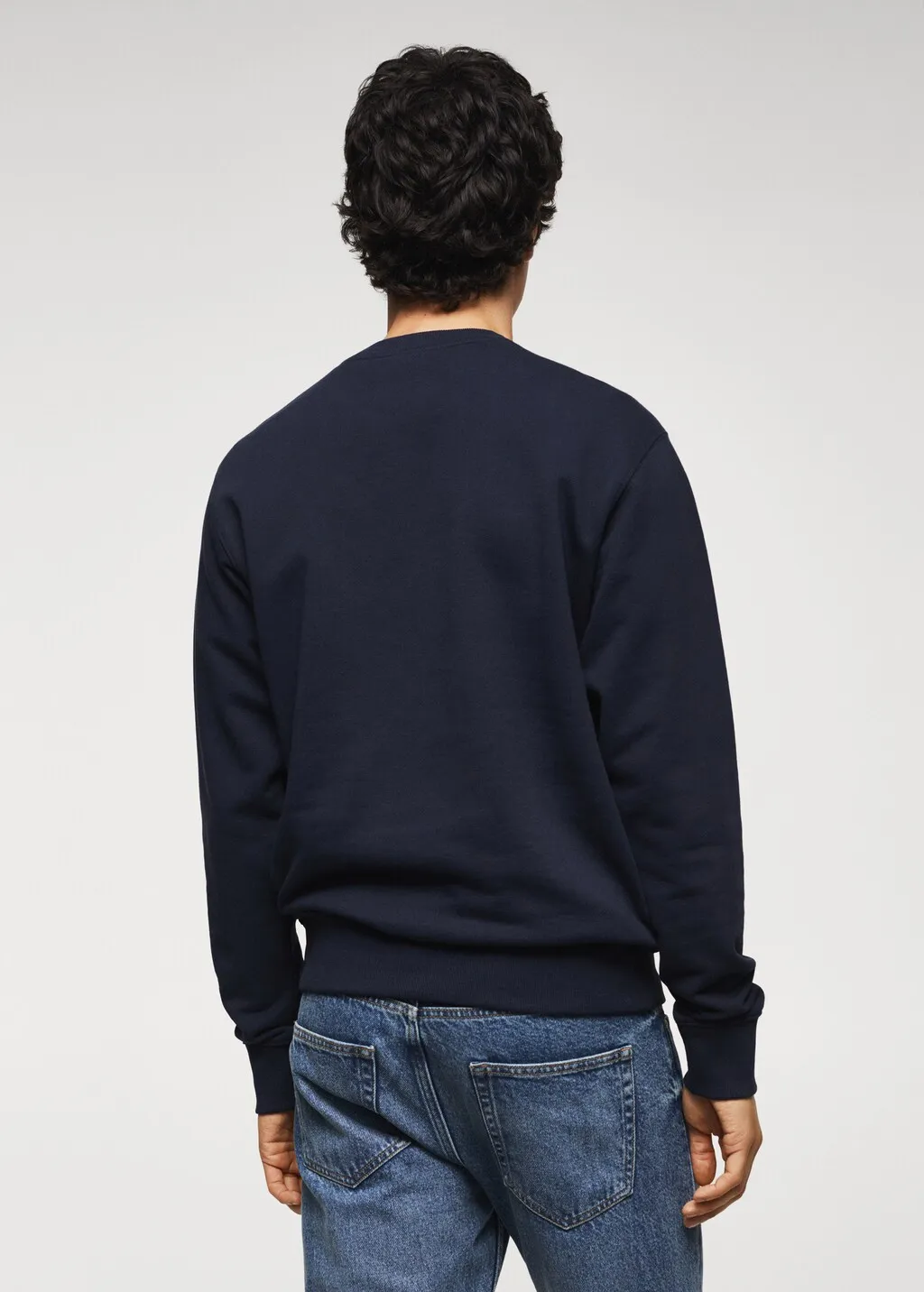Felpa basic di cotone