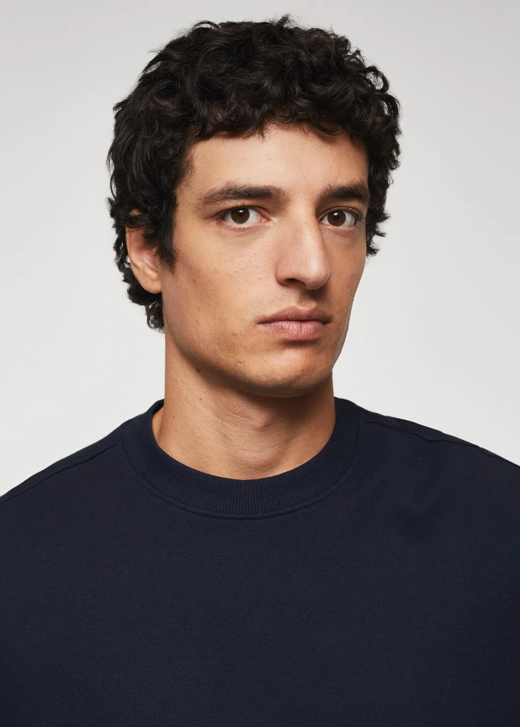 Felpa basic di cotone