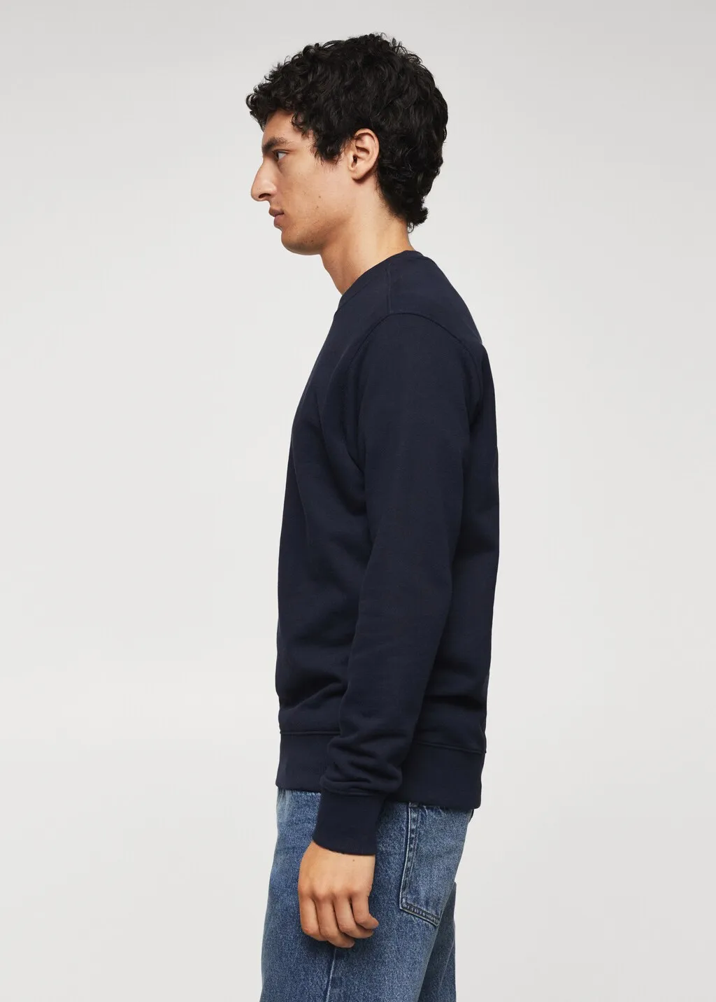 Felpa basic di cotone