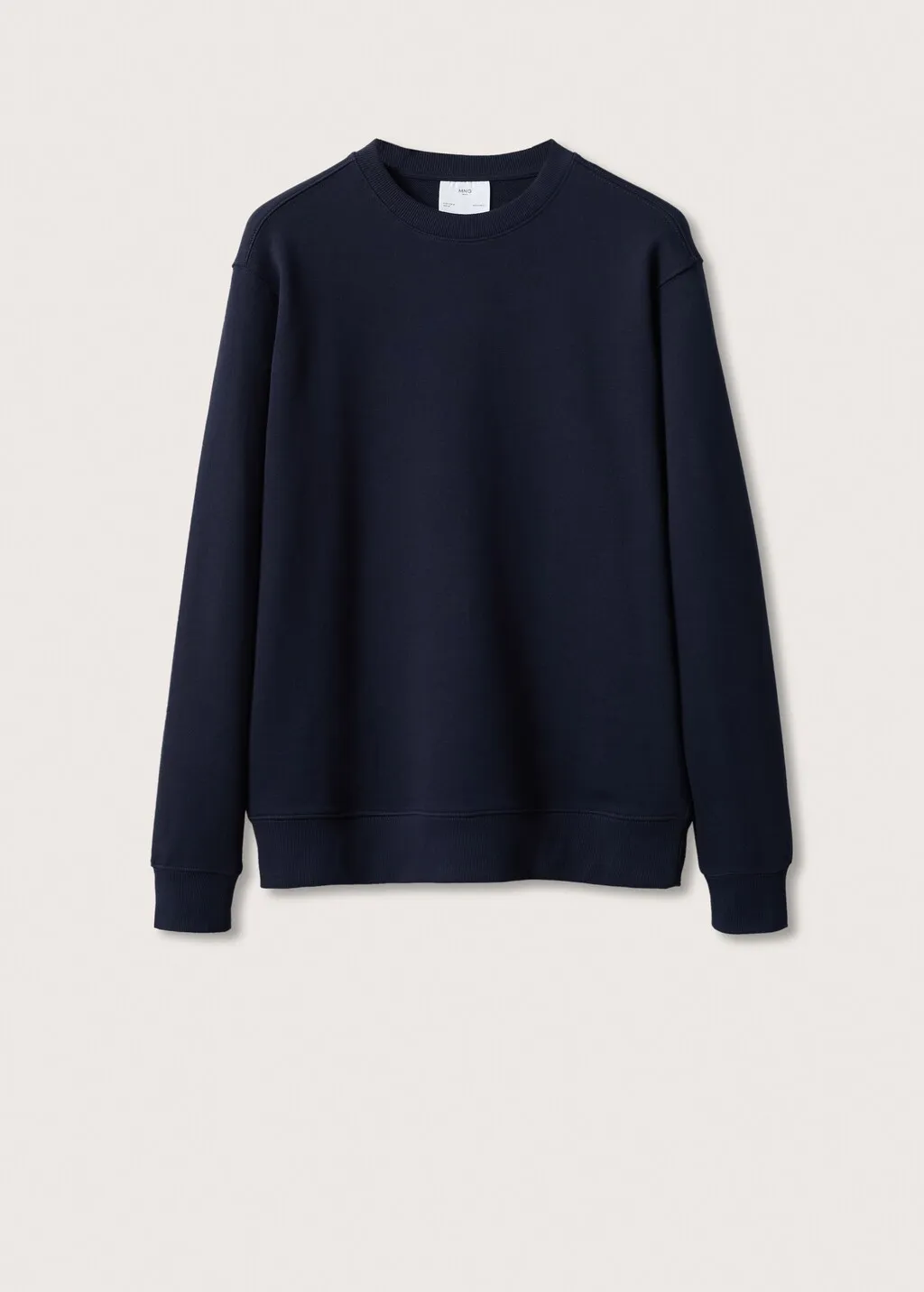 Felpa basic di cotone