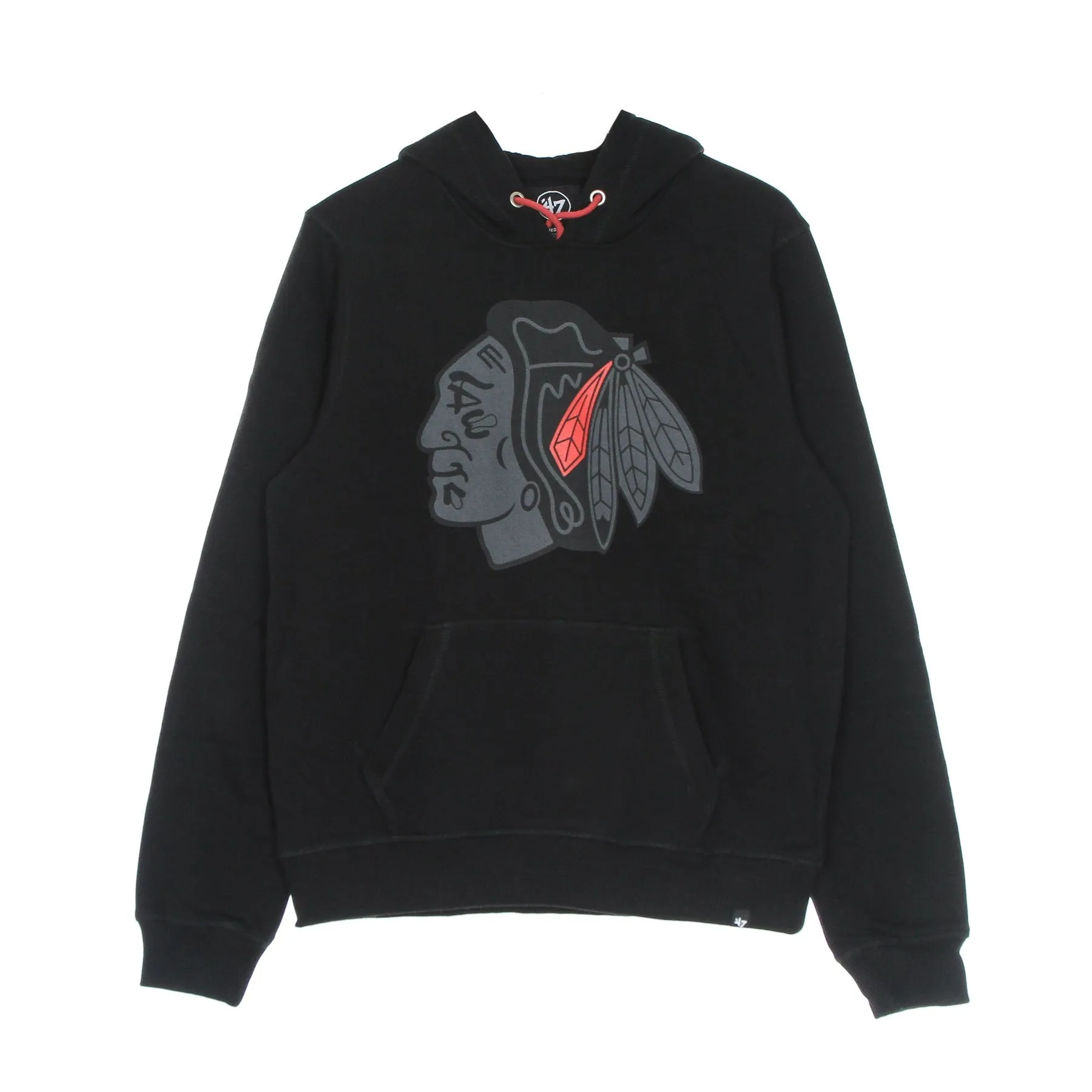 Felpa Cappuccio Uomo Nhl Imprint Burnside Hood Chibla Jet Black
