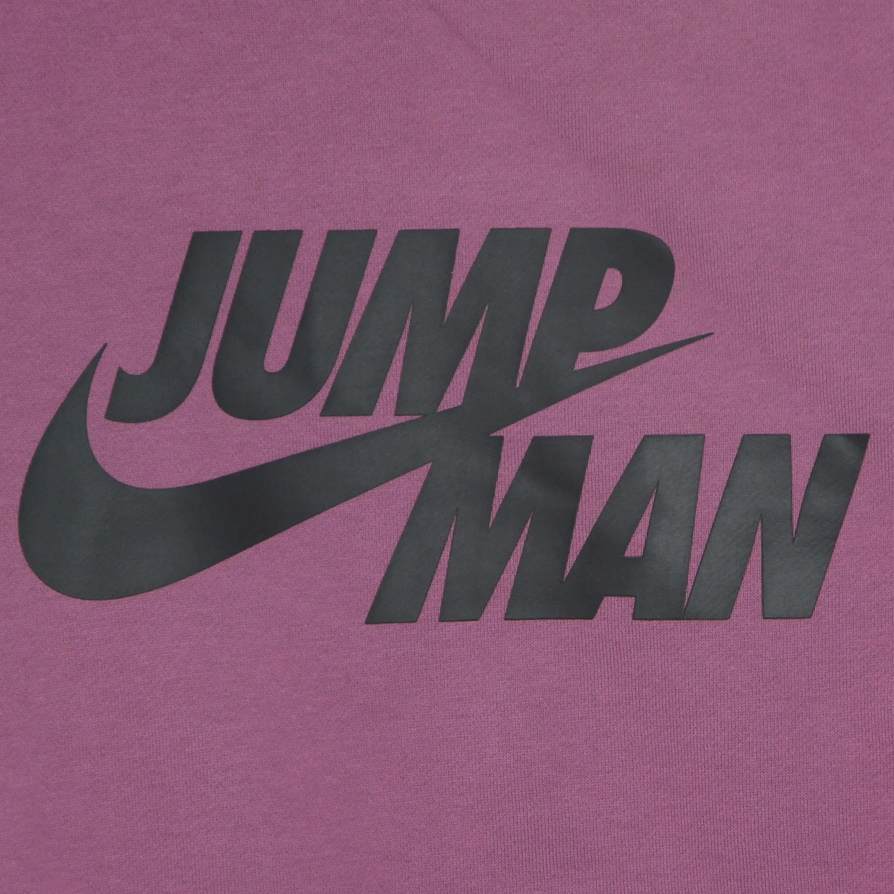 Felpa Girocollo Uomo Jumpman Fleece Crew Light Bordeaux/black