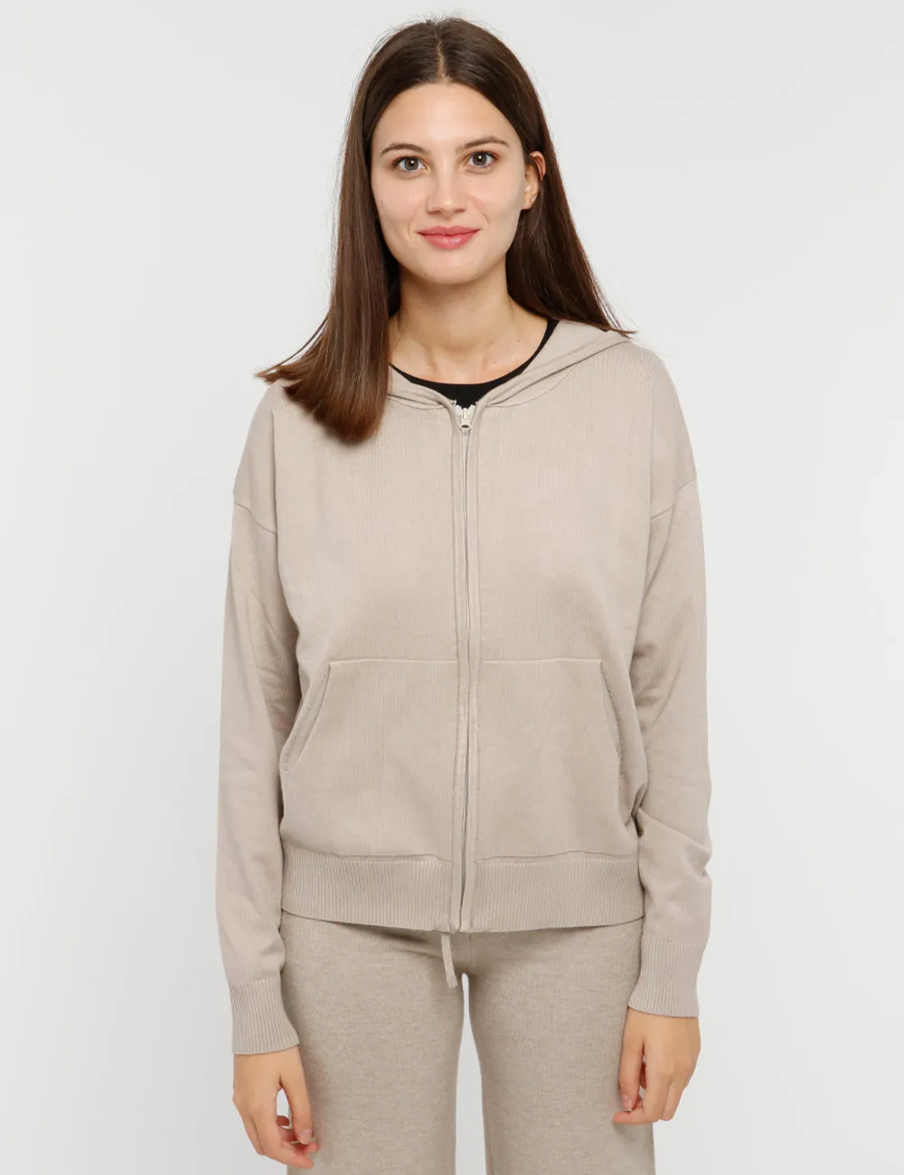 Felpa Smiling London in maglia