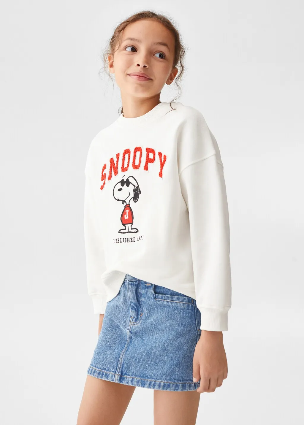 Felpa Snoopy cotone