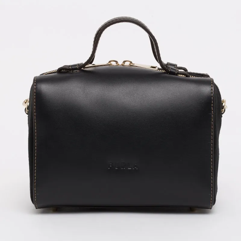 Furla BORSA BOSTON FURLA MIASTELLA S nero