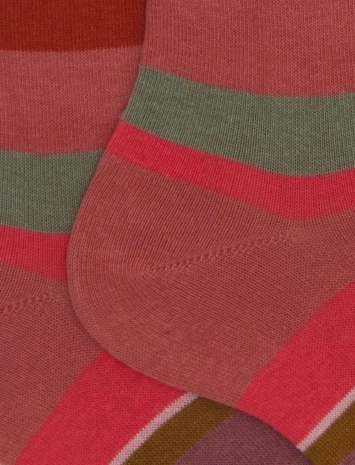 GALLO CALZA CORTA DONNA A FANTASIA RIGA MULTICOLOR 