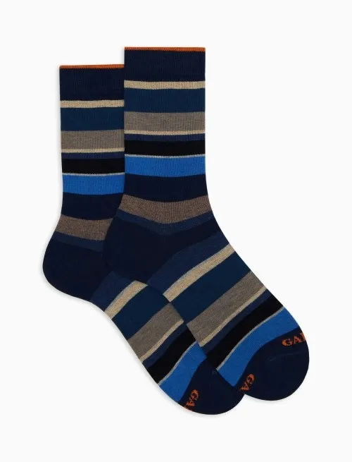 GALLO CALZA CORTA DONNA A FANTASIA RIGA MULTICOLOR 