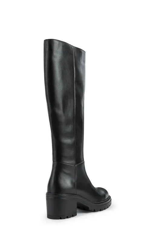 GEOX Stivale Tacco Medio Donna - D26QCJ00043 Nero  