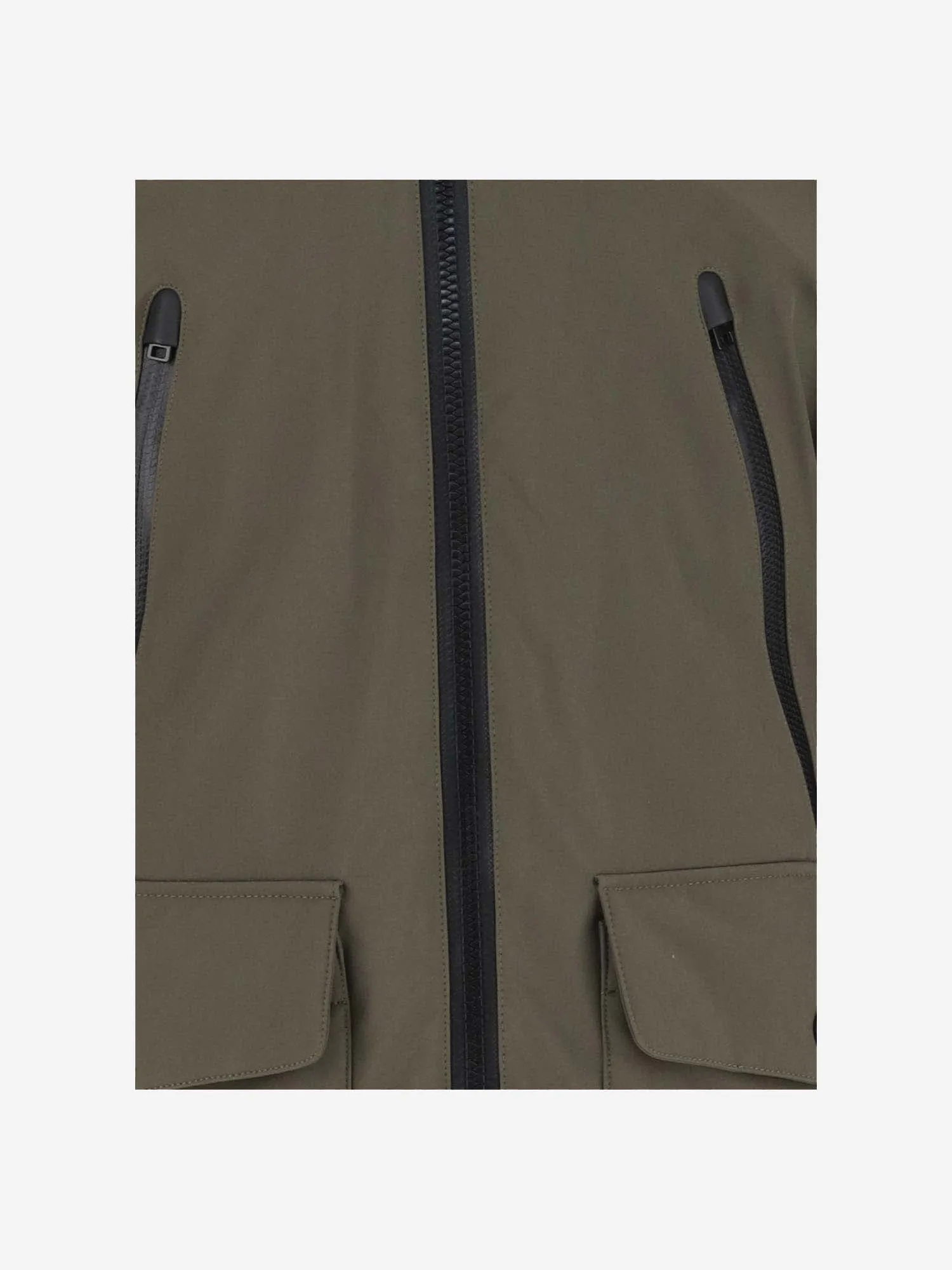 Giacca down woolrich in tessuto tech softshell