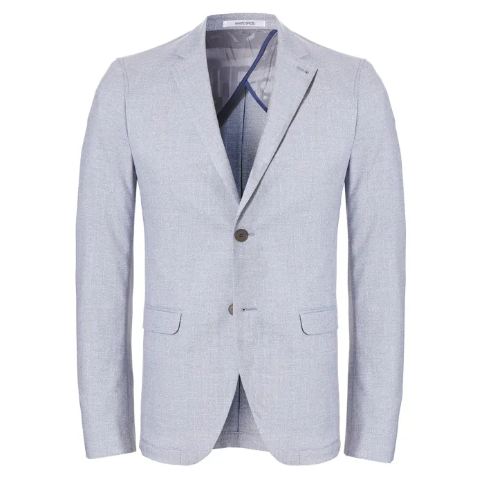 Giacca Weis in misto moderno con tasche con patta e stretch Blu chiaro