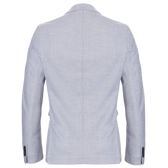 Giacca Weis in misto moderno con tasche con patta e stretch Blu chiaro