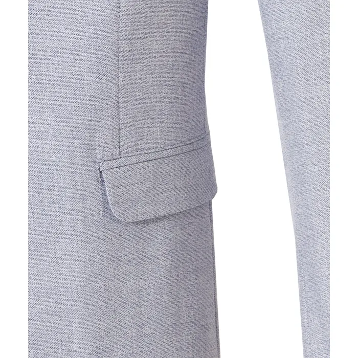 Giacca Weis in misto moderno con tasche con patta e stretch Blu chiaro